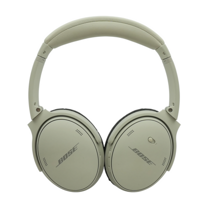 White Smoke QuietComfort 45 Noise Cancelling Headphones With Black Earpads