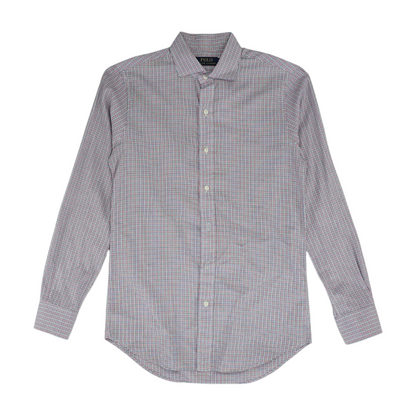 Pink Check Long Sleeve Button Down