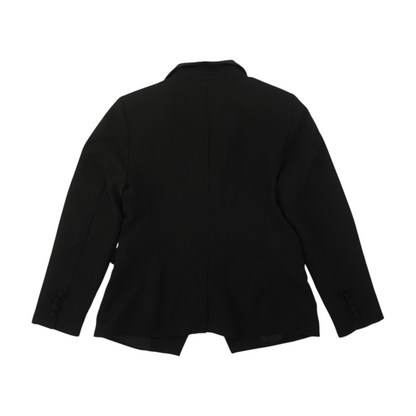 Black Solid Blazer