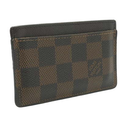 Damier Ebene Card Holder