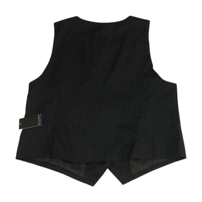Black Striped Vest