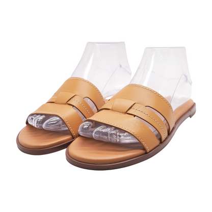 Brown Flat Sandals