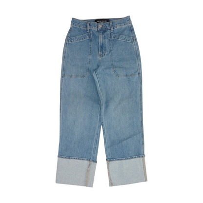 Blue Straight Jeans