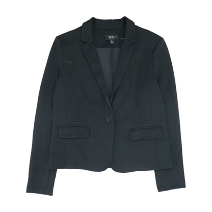 Black Solid Blazer