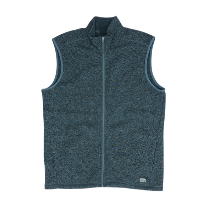 Gray Solid Casual Vest