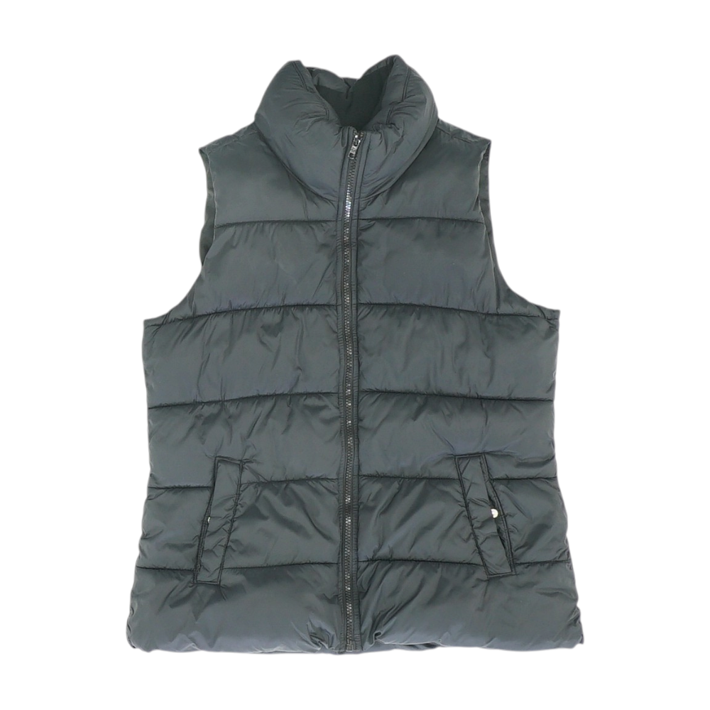 Black Solid Vest