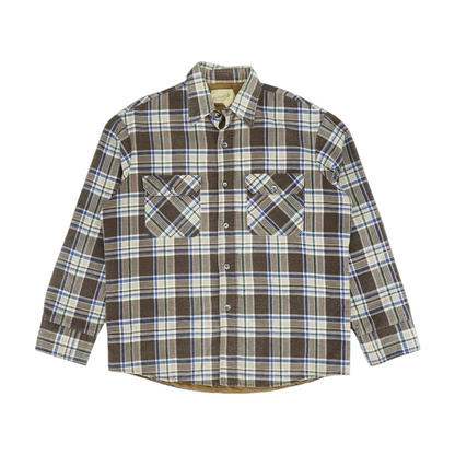 Vintage Brown Plaid Jacket
