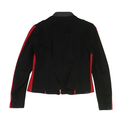 Black Color Block Jacket