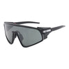 Black LATCH PANEL Sport Sunglasses