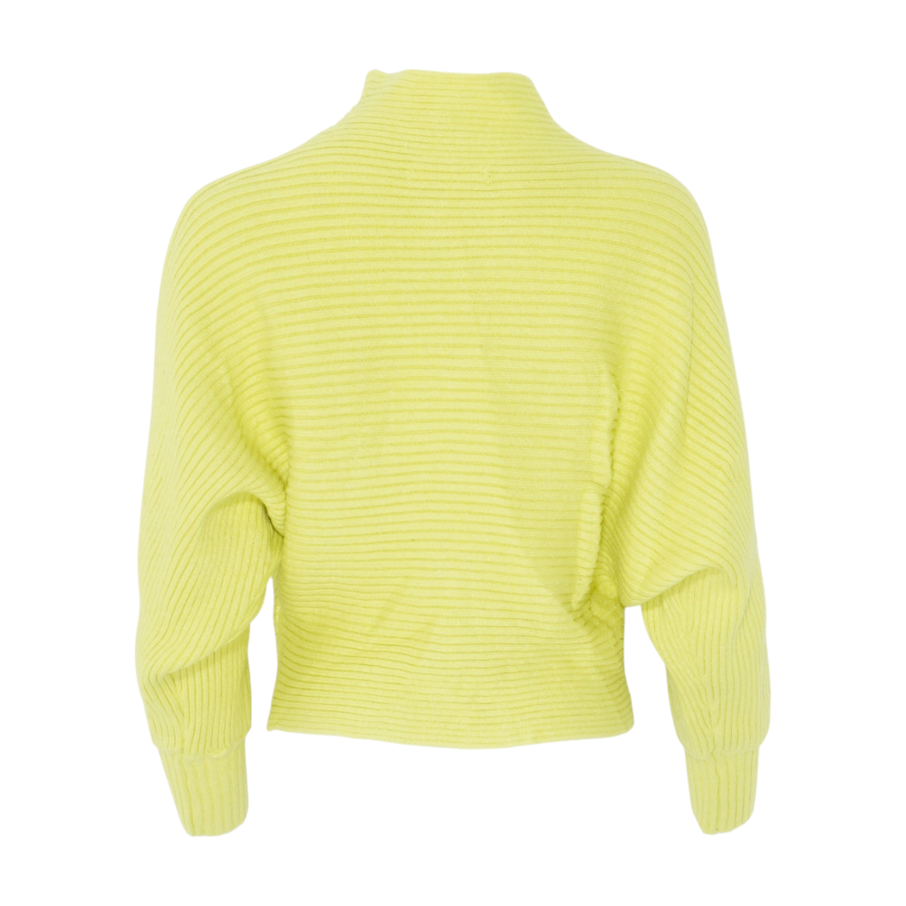 Neon Yellow Pullover Sweater