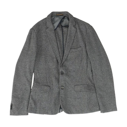 Gray Geometric Sport Coat