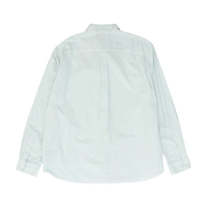 Blue Striped Long Sleeve Button Down
