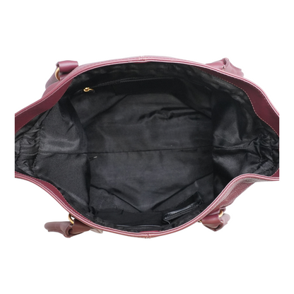 Burgundy Shoulder Bag