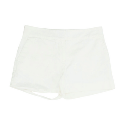 Ivory Solid Chino Shorts