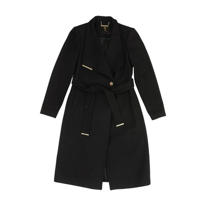 Black Solid Coat