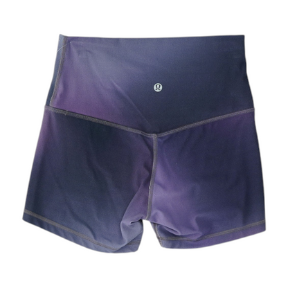 Purple Tie-Dye Active Shorts