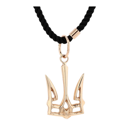 14K Two-Tone Gold Pendant Necklace