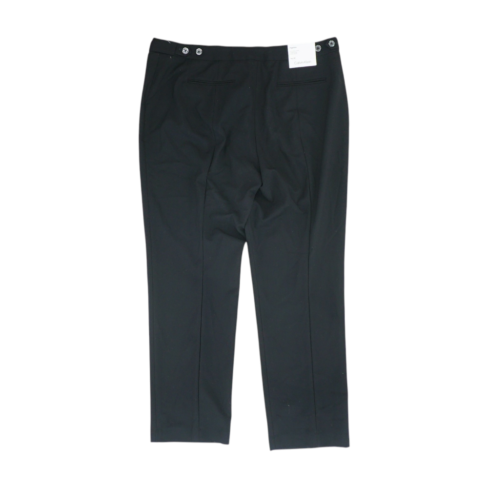 Black Petite Tapered Pants