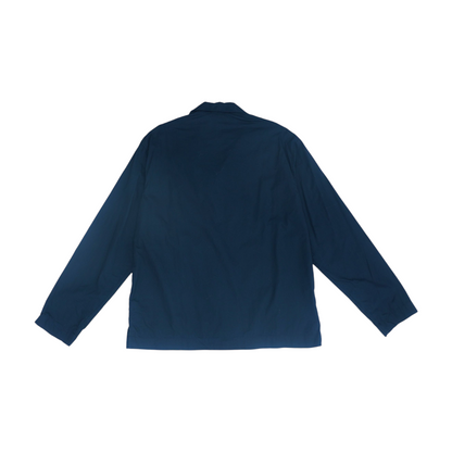 Black Solid Long Sleeve Button Down