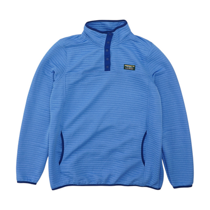 Blue Tall Solid 1/4 Zip Pullover