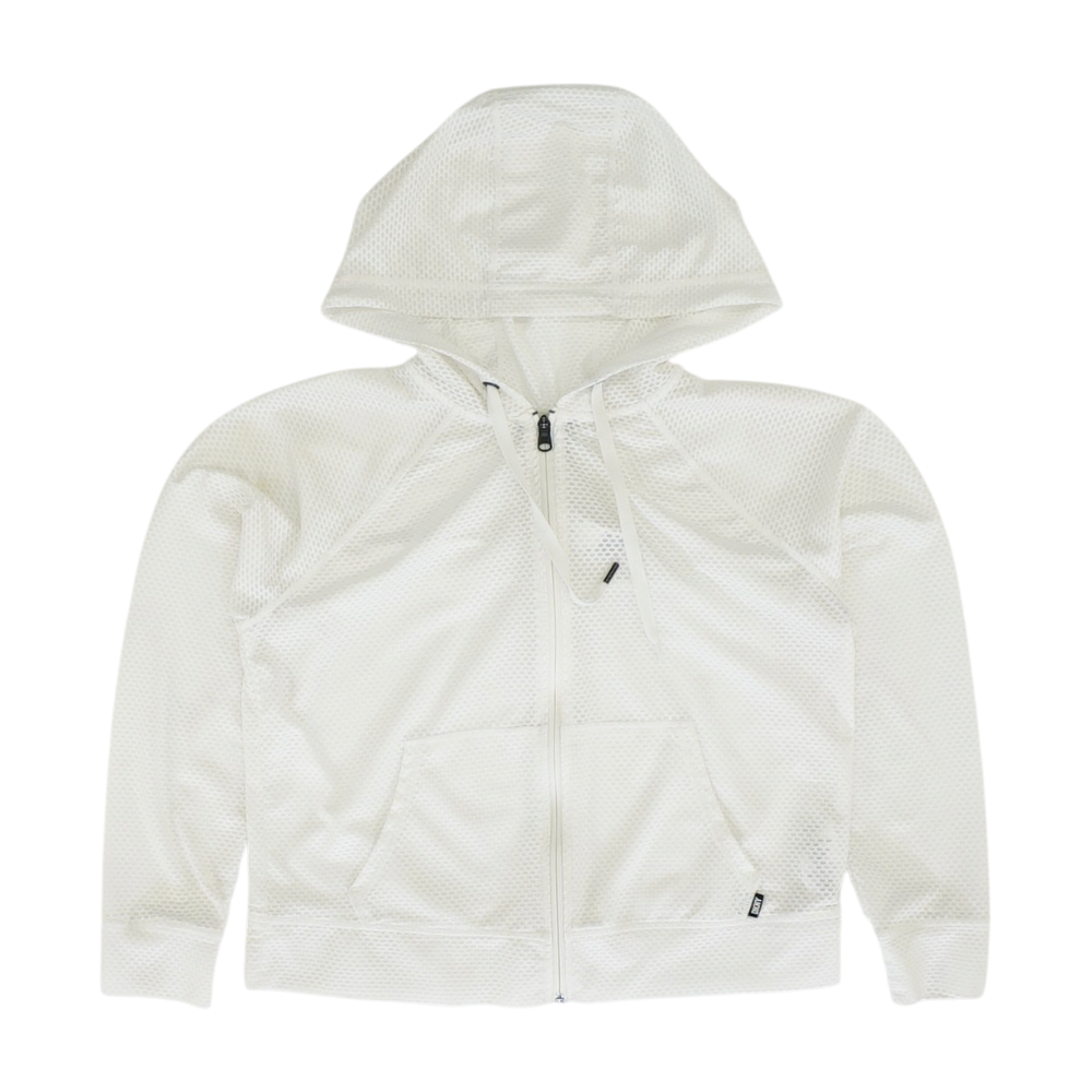 White Polka Dot Active Jacket