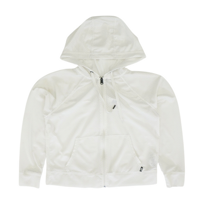White Polka Dot Active Jacket