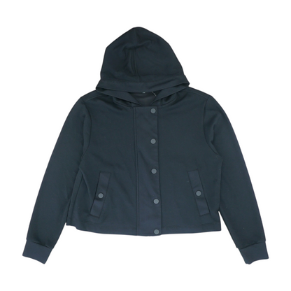 Black Solid Active Jacket