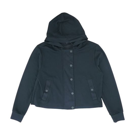 Black Solid Active Jacket