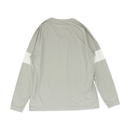Gray Color Block Active T-Shirt