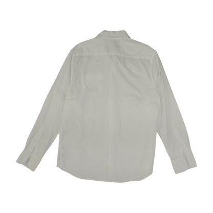White Long Sleeve Button Down