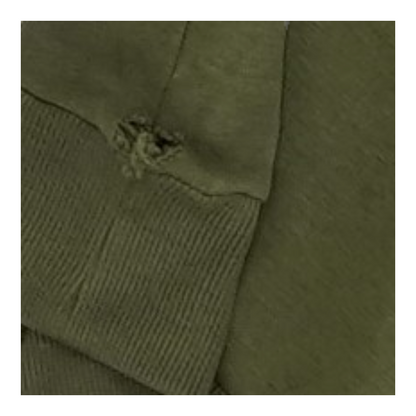 Olive Graphic Hoodie Pullover