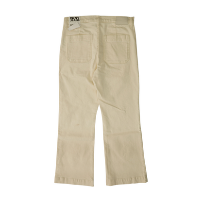 Cream Relaxed Jeans