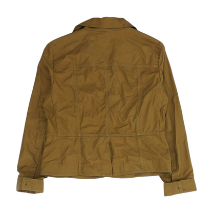 Ann Taylor Loft Brown Solid Denim Jacket – Image 2
