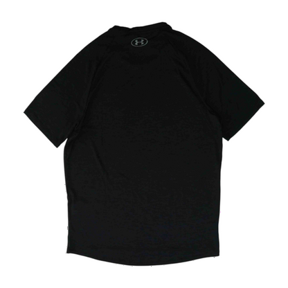Black Solid Active T-Shirt