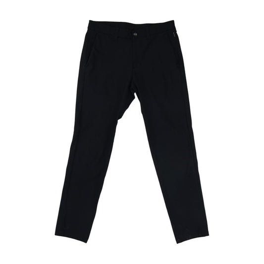 Black Solid Chino Pants