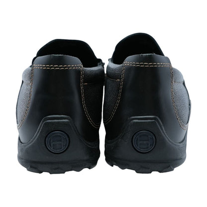 Black Leather Loafer Dress Shoes