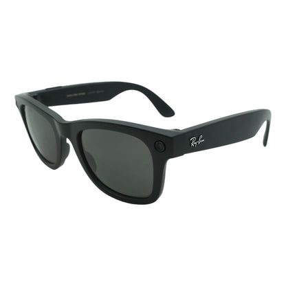Black Stories Wayfarer Smart Glasses