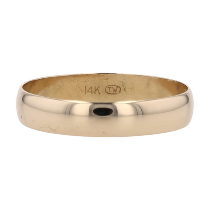14K Yellow Gold Band