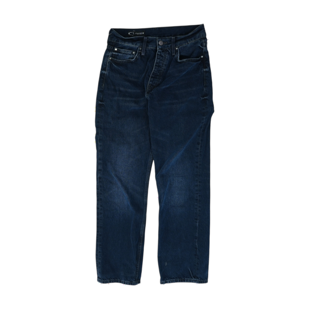 Navy Straight Jeans