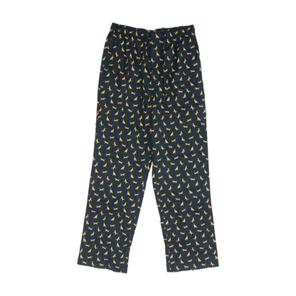 Navy Print Pajama Bottom