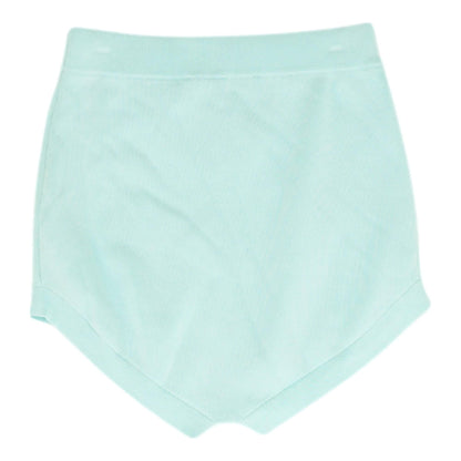 Blue Solid Active Shorts