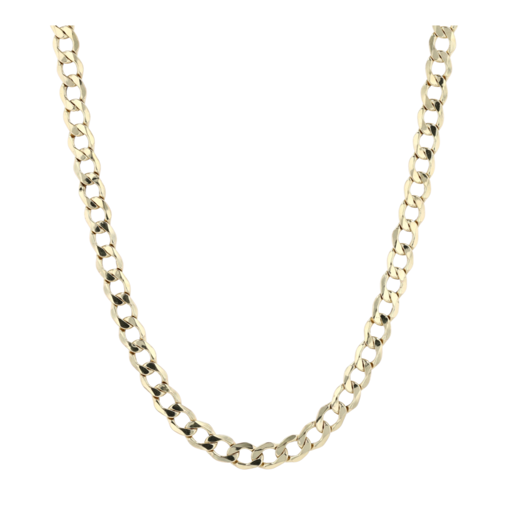 10K Yellow Gold Chain Necklace – Image 1