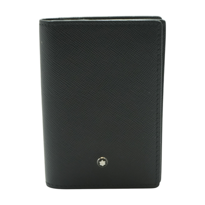 Black Grain Card Holder 4CC