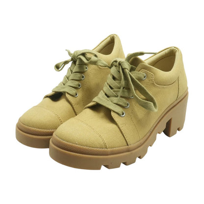 Tan Oxford Flats