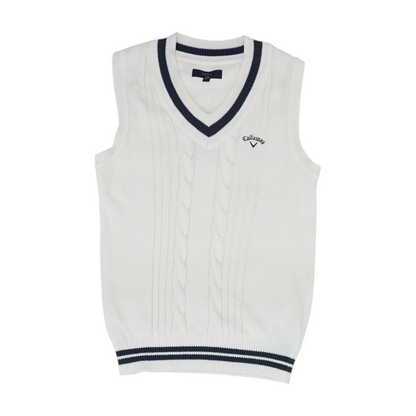White Vest Sweater