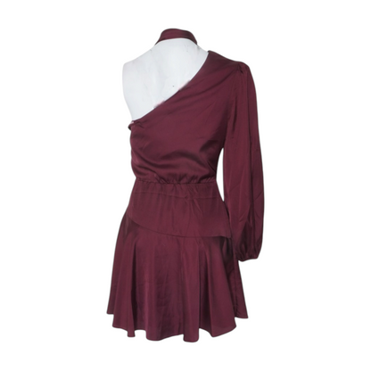 Maroon Mini Dress