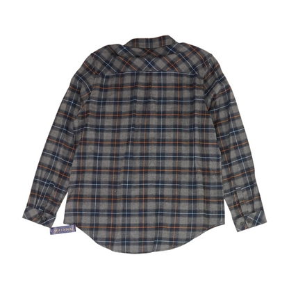 Gray Plaid Button Down