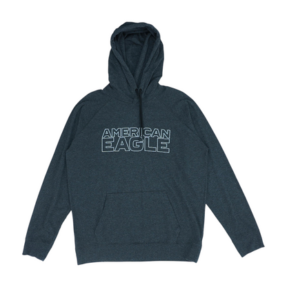Charcoal Solid Hoodie Pullover