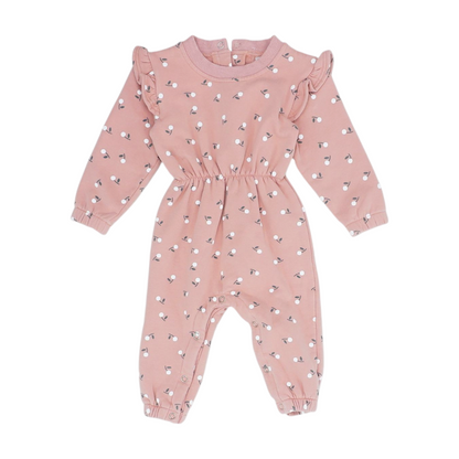 Pink Print One-Piece