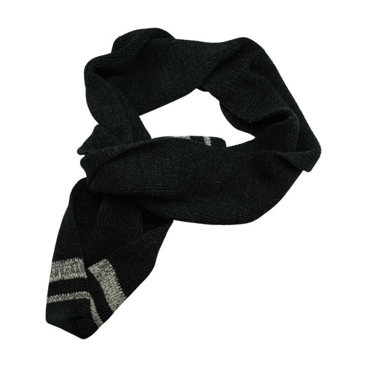 Black Striped Scarf